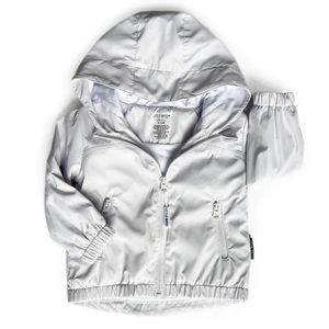 Little Bipsy White Windbreaker 0-3M